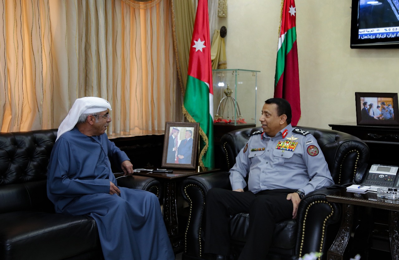 الحواتمة يستقبل السفير الإماراتي في عمّان