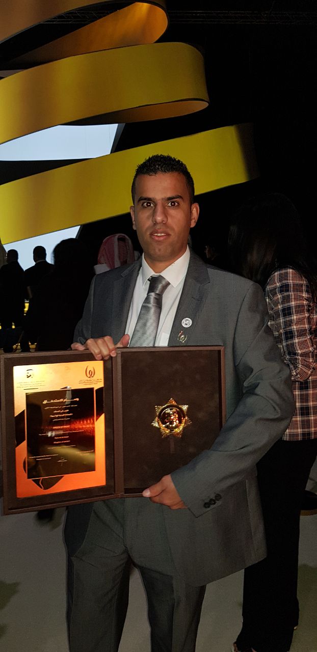 تكريم فارس العساف افضل مدرب عربي