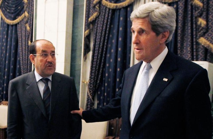 جون كيري يفجر مفاجأة.. المالكي سهّل