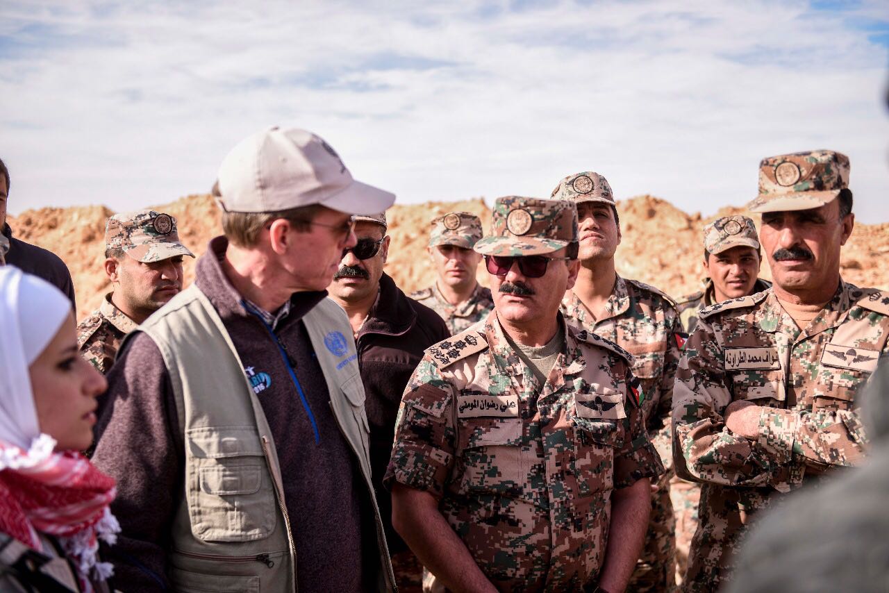 الجيش: الأردن يستمر في ادخال مساعدات