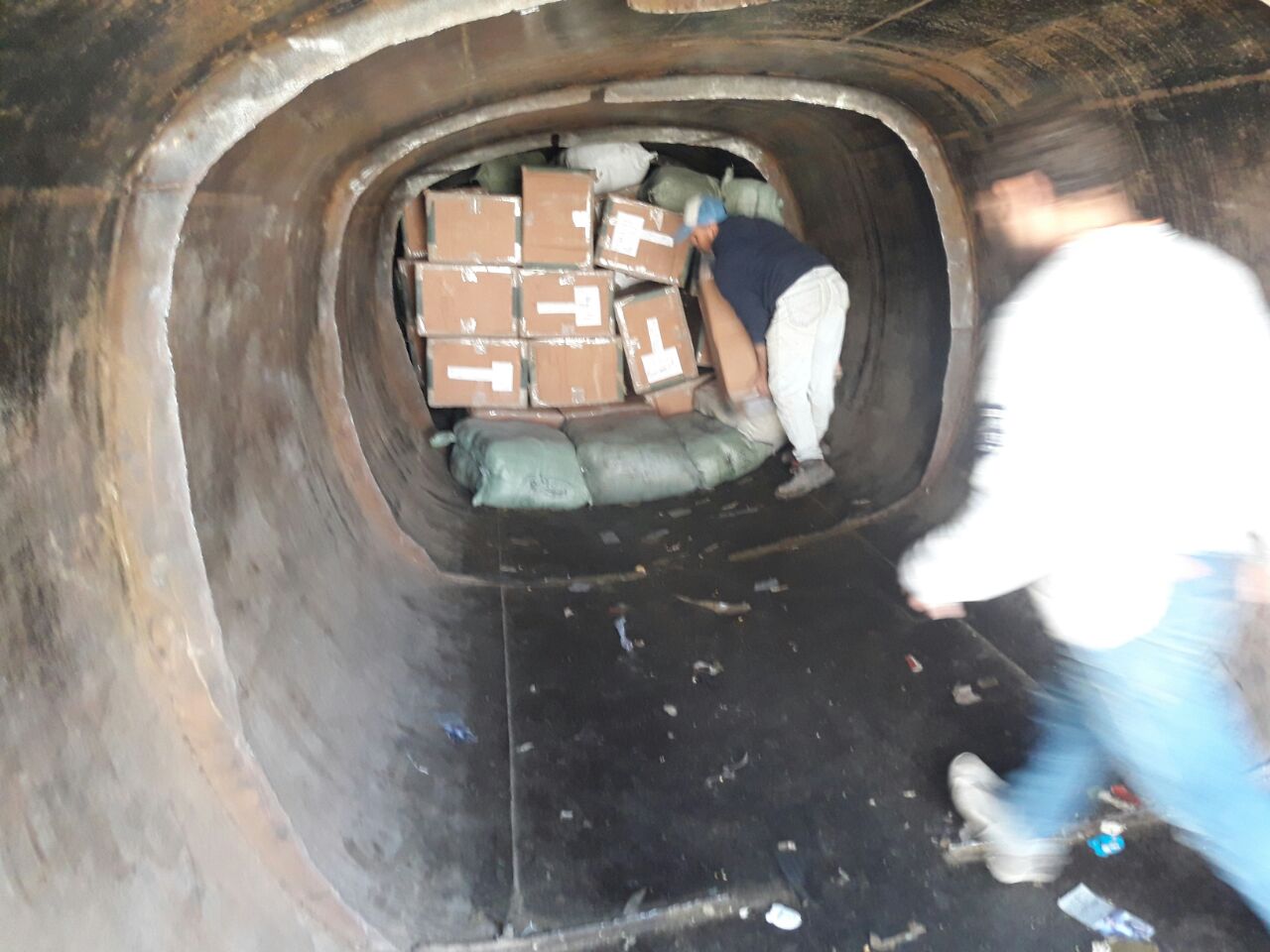 الجمارك تحبط تهريب فستق حلبي وصوبات