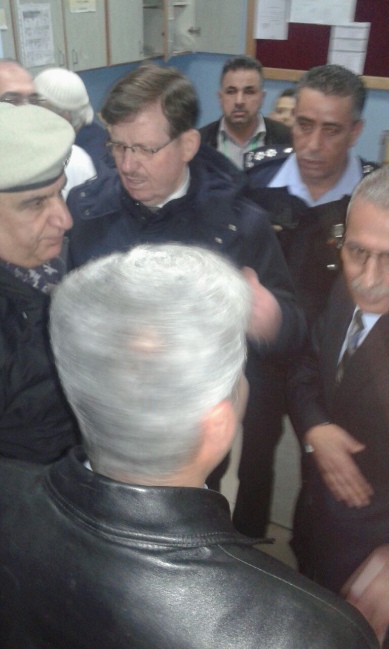 وزير الصحة ومدير الدفاع المدني يعودان