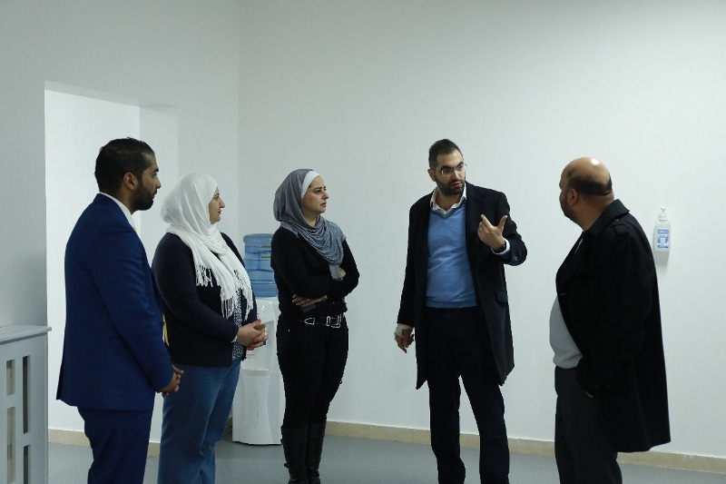 النائب زيادين يشيد بمركز لبنى للتربية