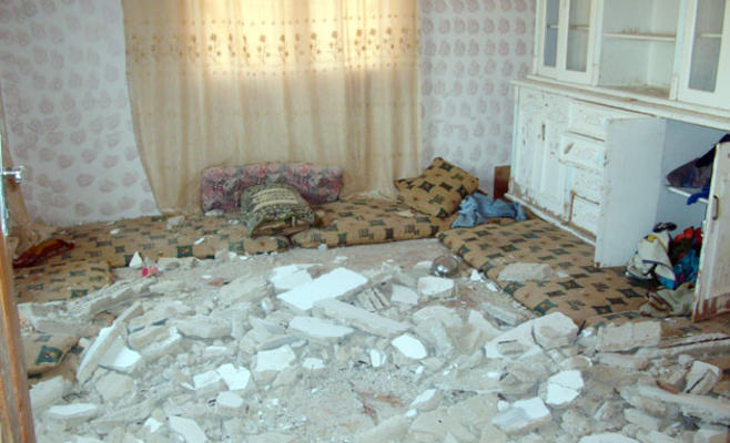 سقوط أسقف 3 منازل في الأغوار