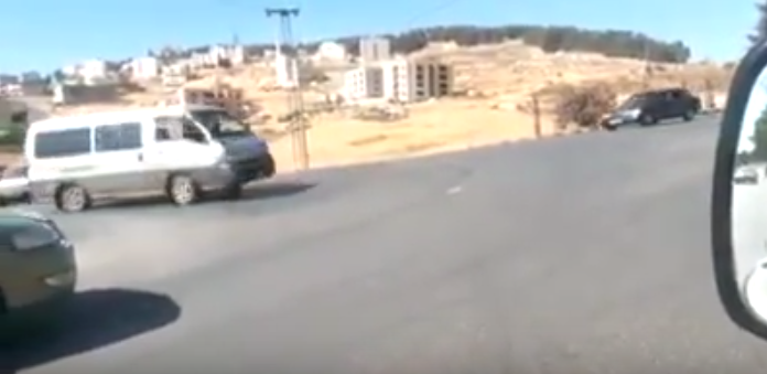 ضبط سائق استهتر بحياة الاخرين اثر