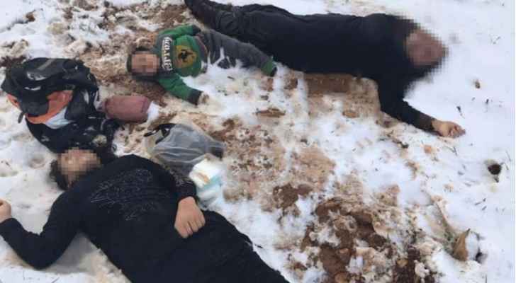 ارتفاع حصيلة القتلى السوريين بسبب العاصفة