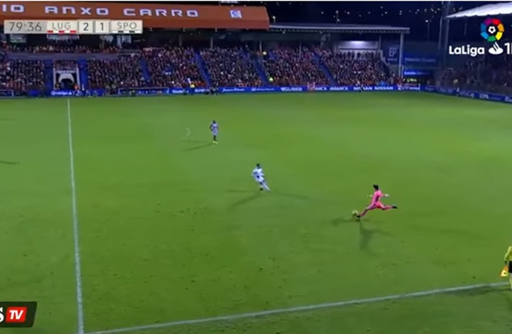 هدف أسطوري بقدم حارس مرمى في