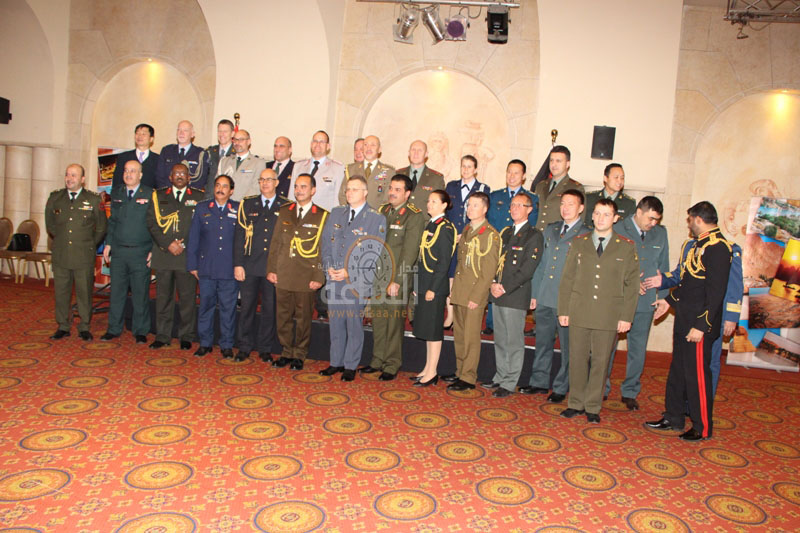 ملحق الدفاع المصري في الاردن يقيم