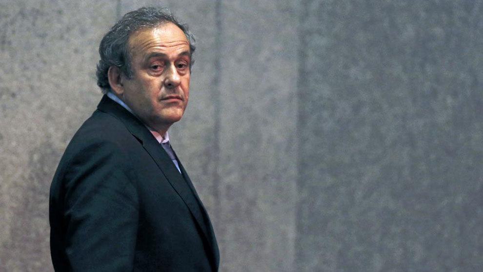 بلاتيني يستأنف ضد إيقافه أمام المحكمة