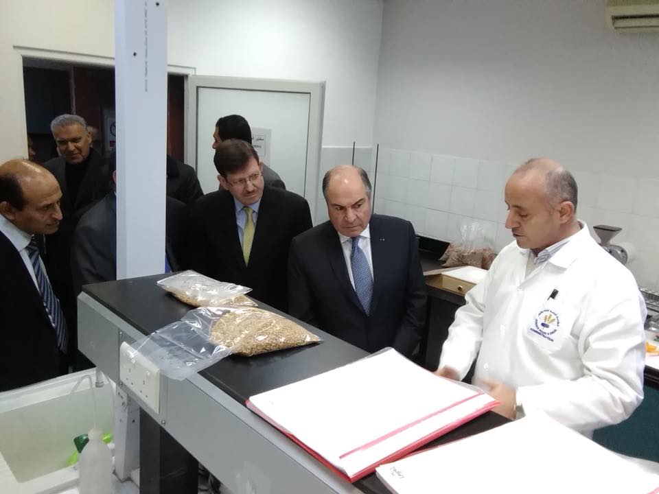 الملقي يطلق حزمة مشاريع في المؤسسة