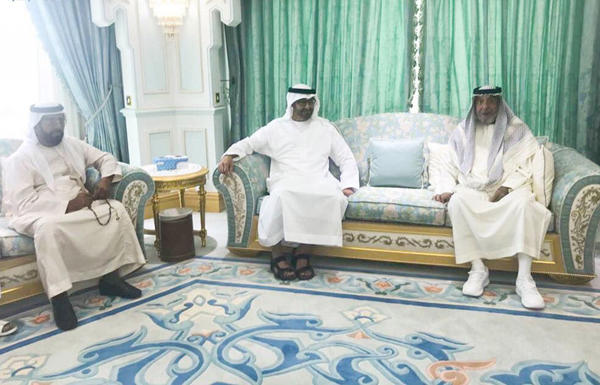 رئيس الإمارات يظهر للمرة الثانية خلال