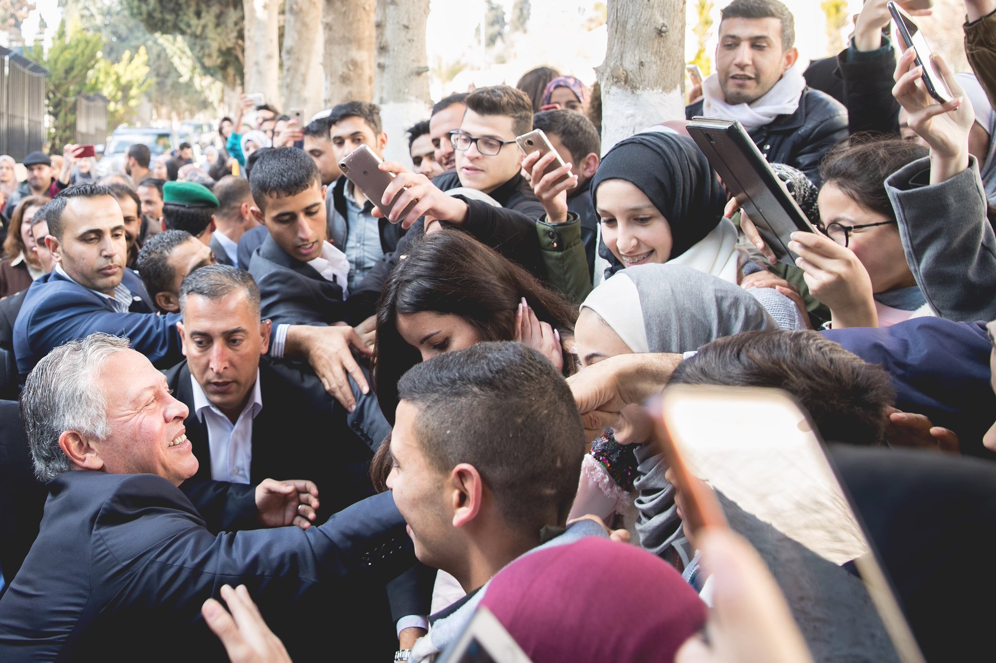 الملك في الجامعة الأردنية.. ليست صدفة..