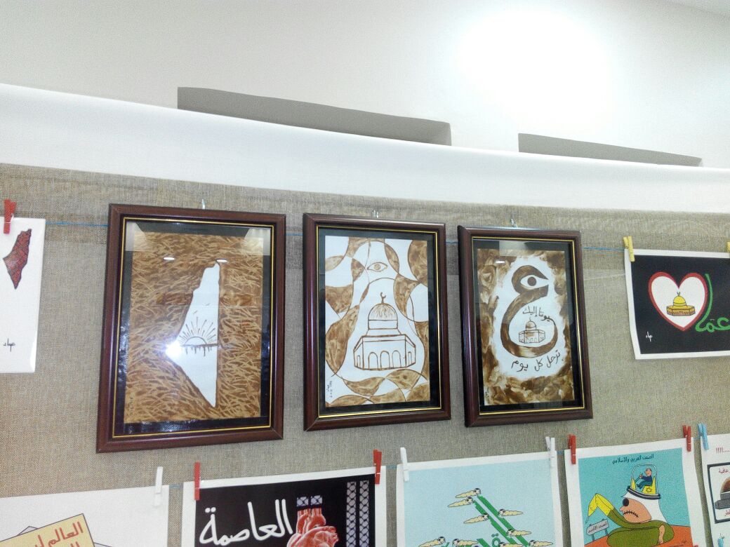 معرض فني للقدس في العقبة (صور)