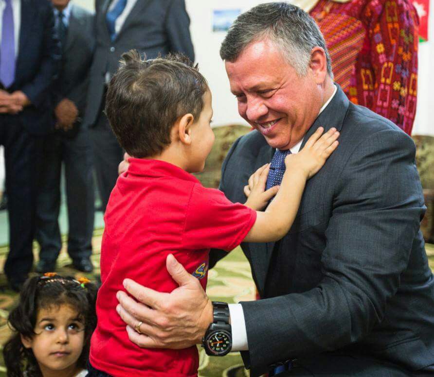 الاميرة بسمة تهنئ الملك