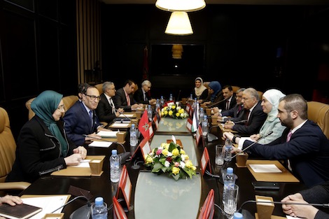 لجنة برلمانية أردنية تعلن دعمها مغربية