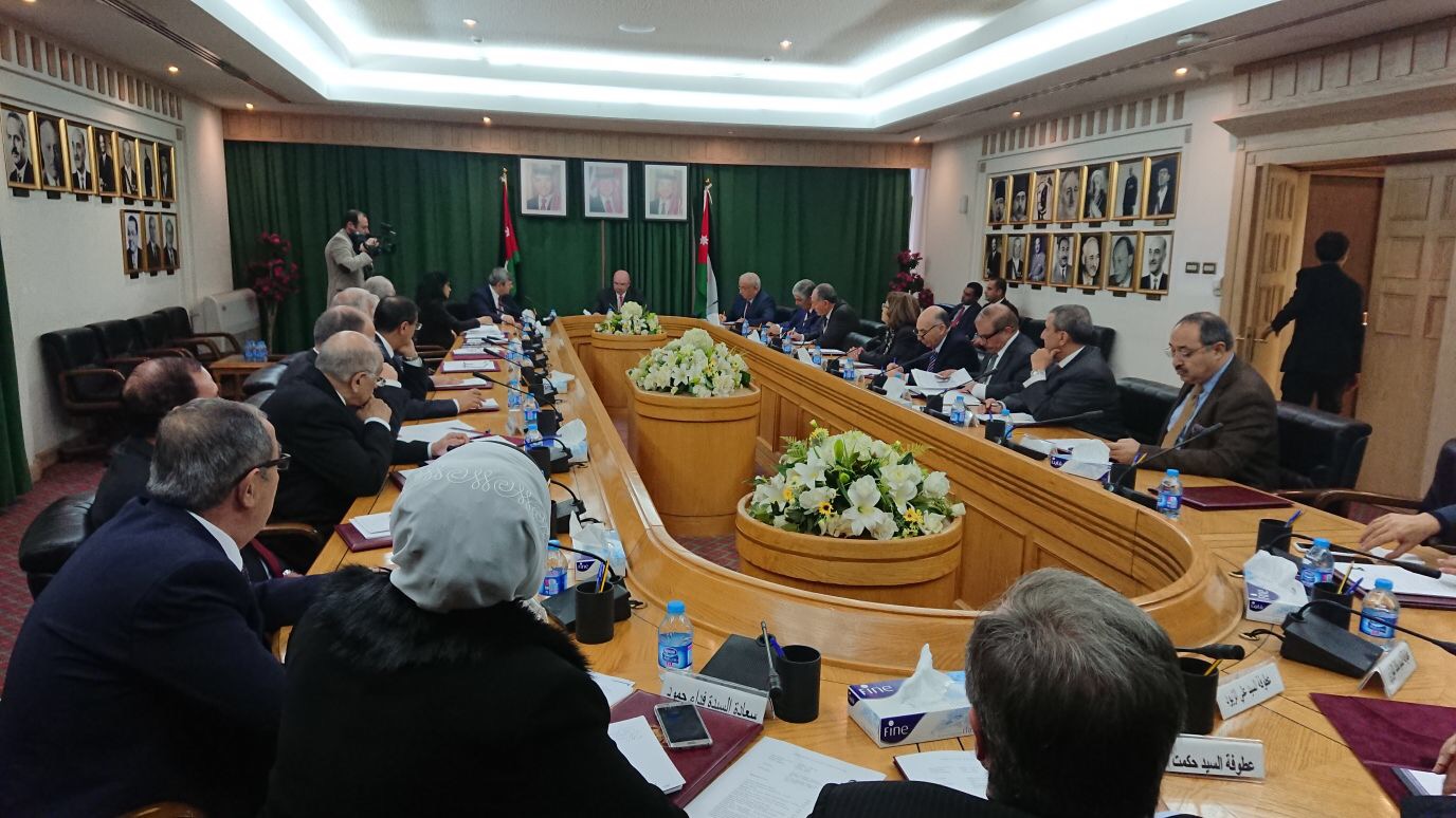 السفير التركي يتحدث لمجلس الأعيان عن