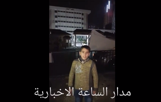 قصة طفل شارك باعتصام المزارعين أمام