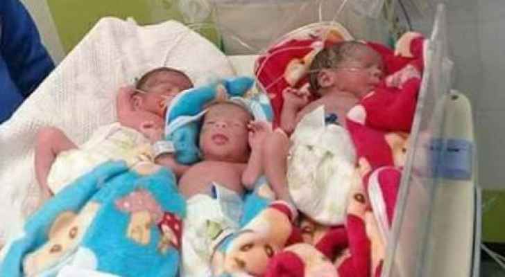 فلسطيني يسمي توائمه الثلاث ’قدس -