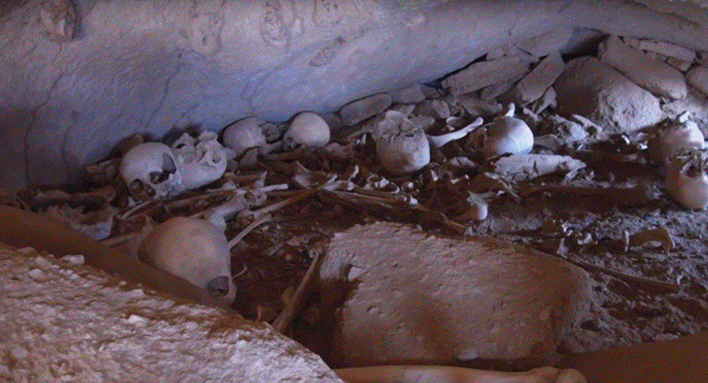 بالفيديو.. . تفاصيل المقبرة الجماعية المكتشفة