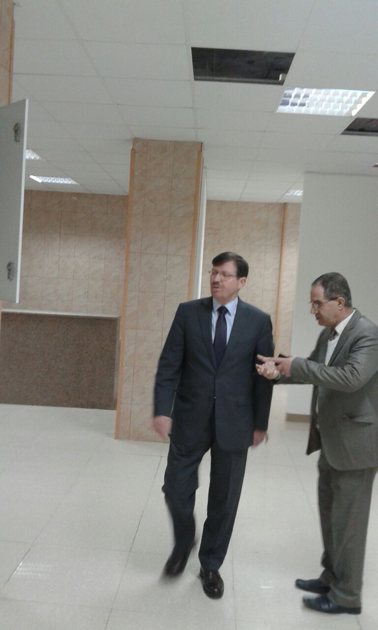 الشياب يفاجئ مديرية الامراض الصدرية وصحة