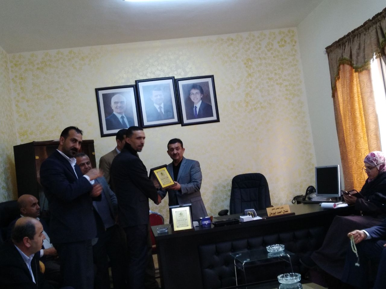 جمعية نشامى ونشميات البلقاء تكرّم الخشمان