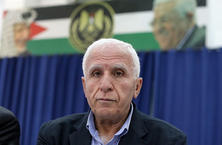 احتجاج على كلمة عزام الأحمد بعزاء