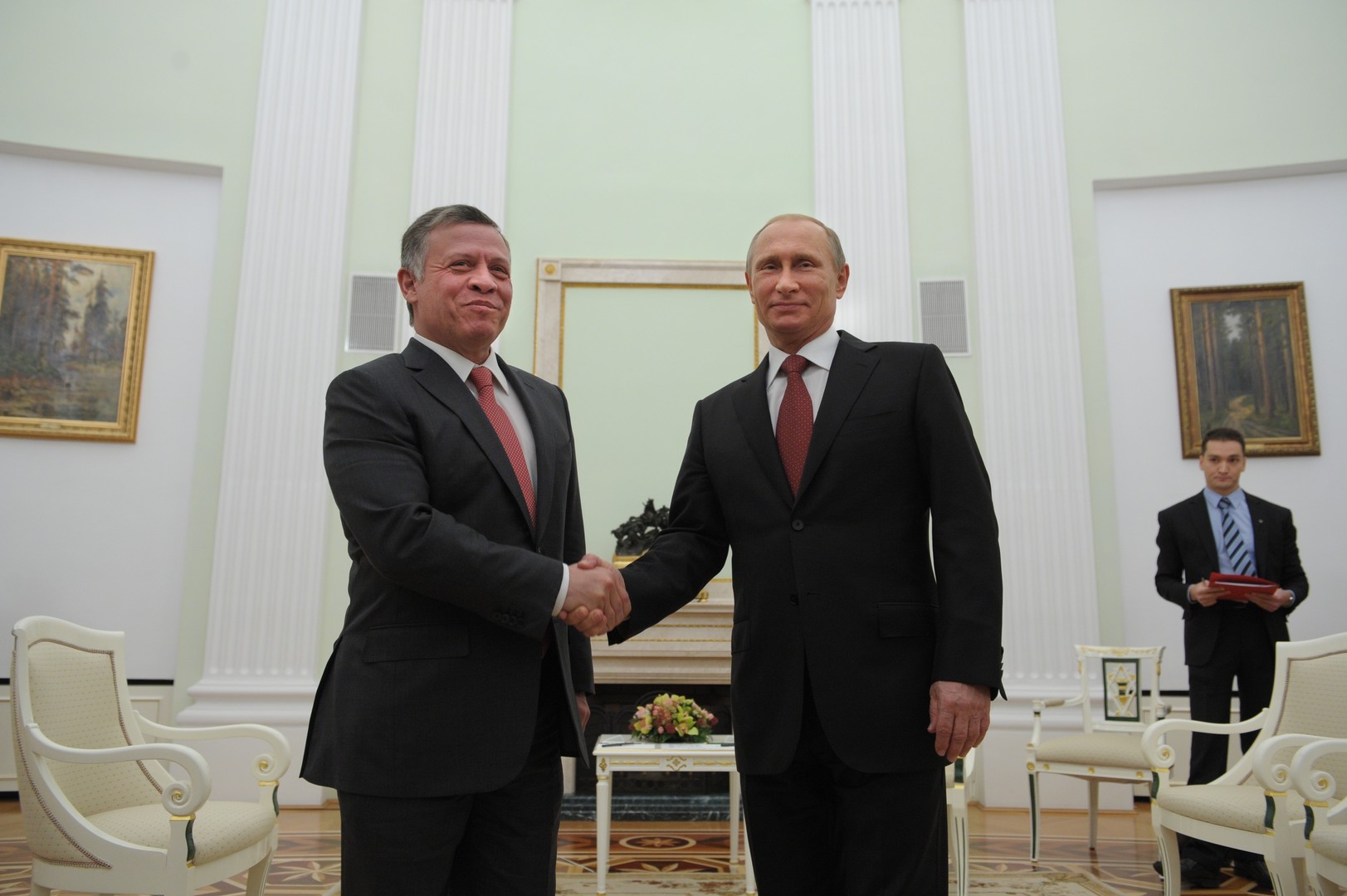 قمة بين الملك وبوتين في موسكو