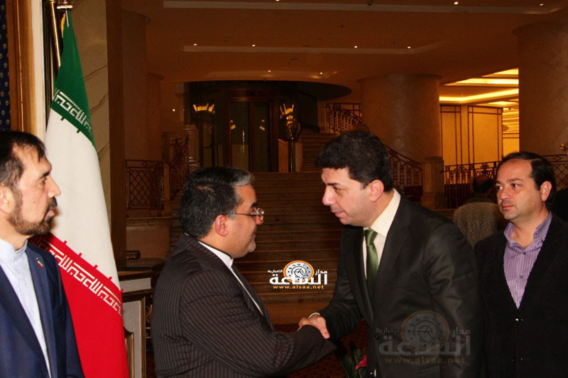 أمجد المسلماني يشارك الإيرانيين احتفالهم بانتصار