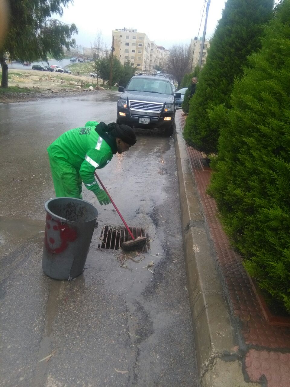 الأمانة تعلن حالة الطوارئ المتوسطة للتعامل