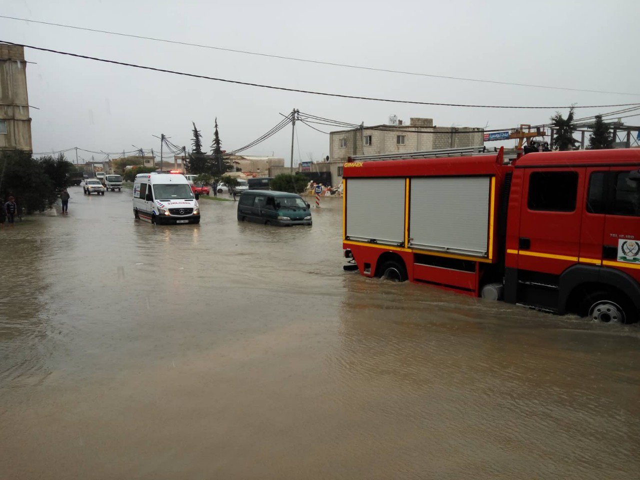 مناطق الشمال الأكثر هطولا للامطار خلال