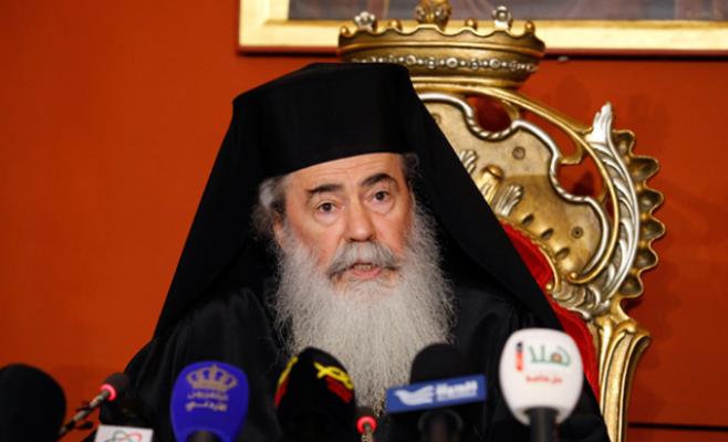 ثيوفيلوس يعلن مقاطعته لبلدية القدس