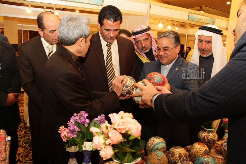 افتتاح معرض المنتجات الايرانية (صور)