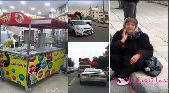 ’أم رامز‘ بائعة الساندويتشات اصبحت رمزا