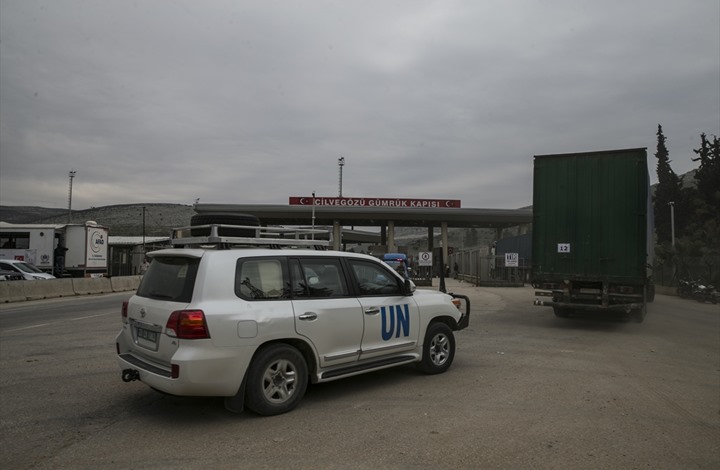 قافلة مساعدات أممية في طريقها إلى