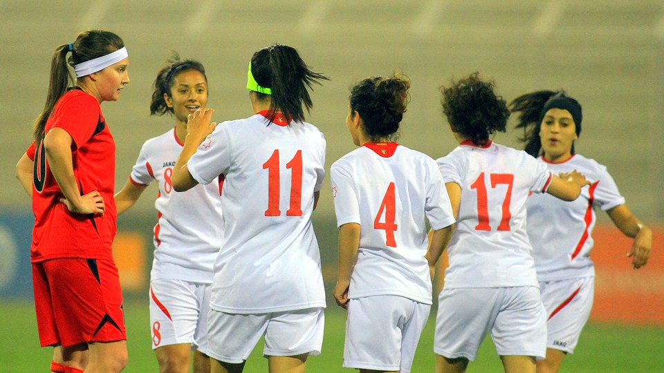 تعادل منتخب السيدات مع مدريد الاسباني