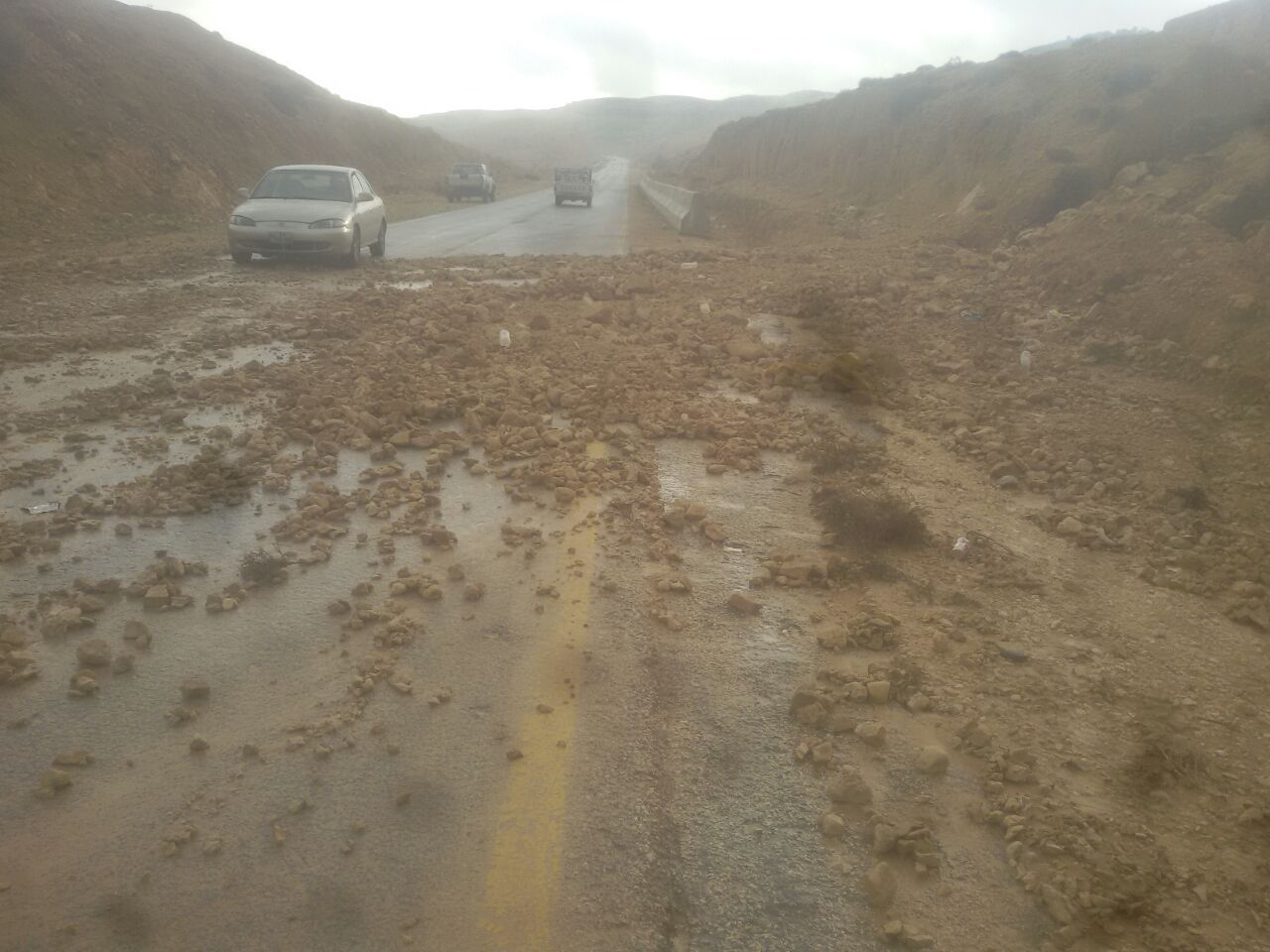 الاشغال تفتح طريق الصياغة - البحر