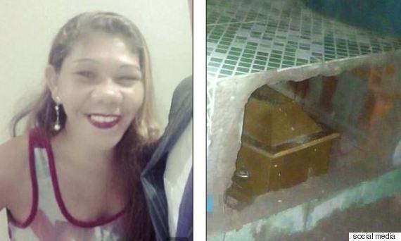 سيدة تحاول الخروج من قبرها (فيديو)