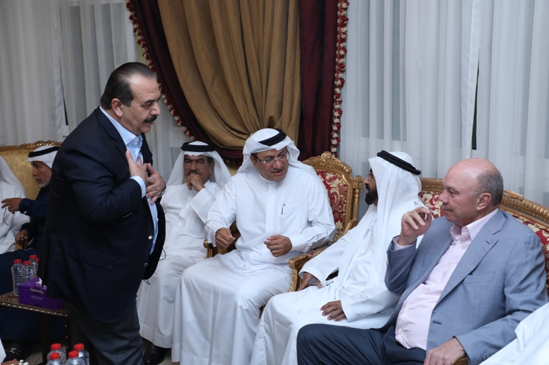 فيصل الفايز في ضيافة رجل الاعمال