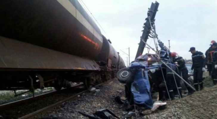 قتلى وجرحى في اصطدام بين قطار