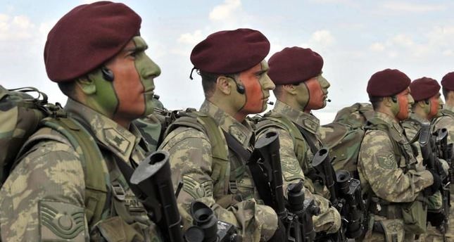 1200 جندي من الوحدات الخاصة التركية