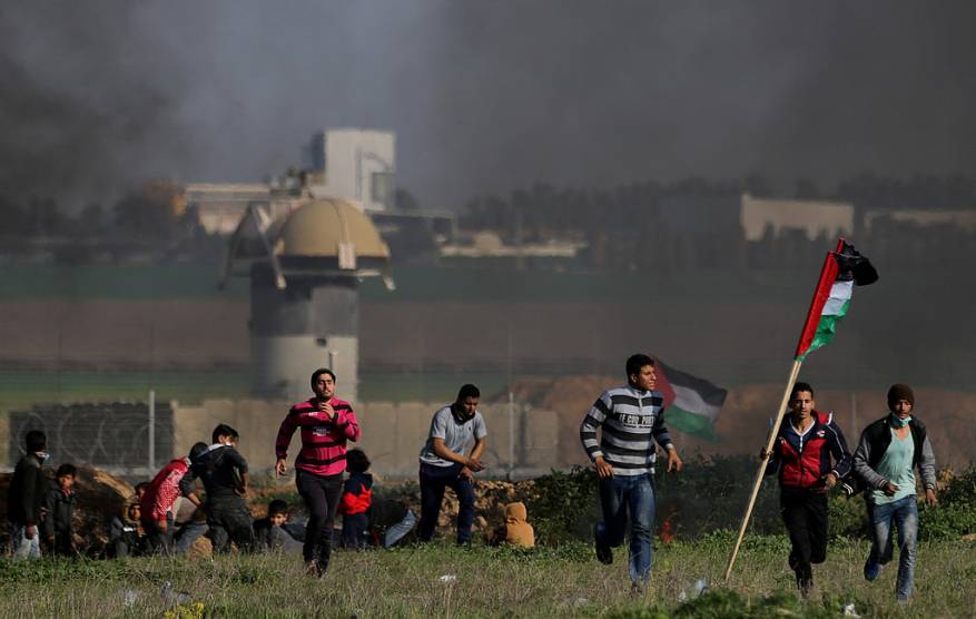 غزة : ارتفاع عدد المصابين برصاص