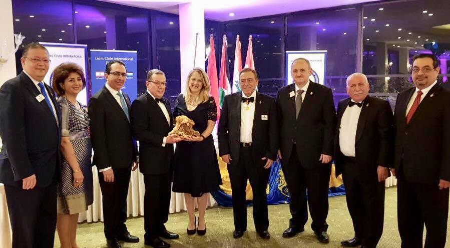 السفيرة اللبنانية ترعى حفل العشاء ’أندية