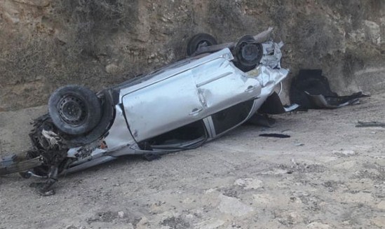 جرش .. وفاة وإصابتان بتدهور مركبة