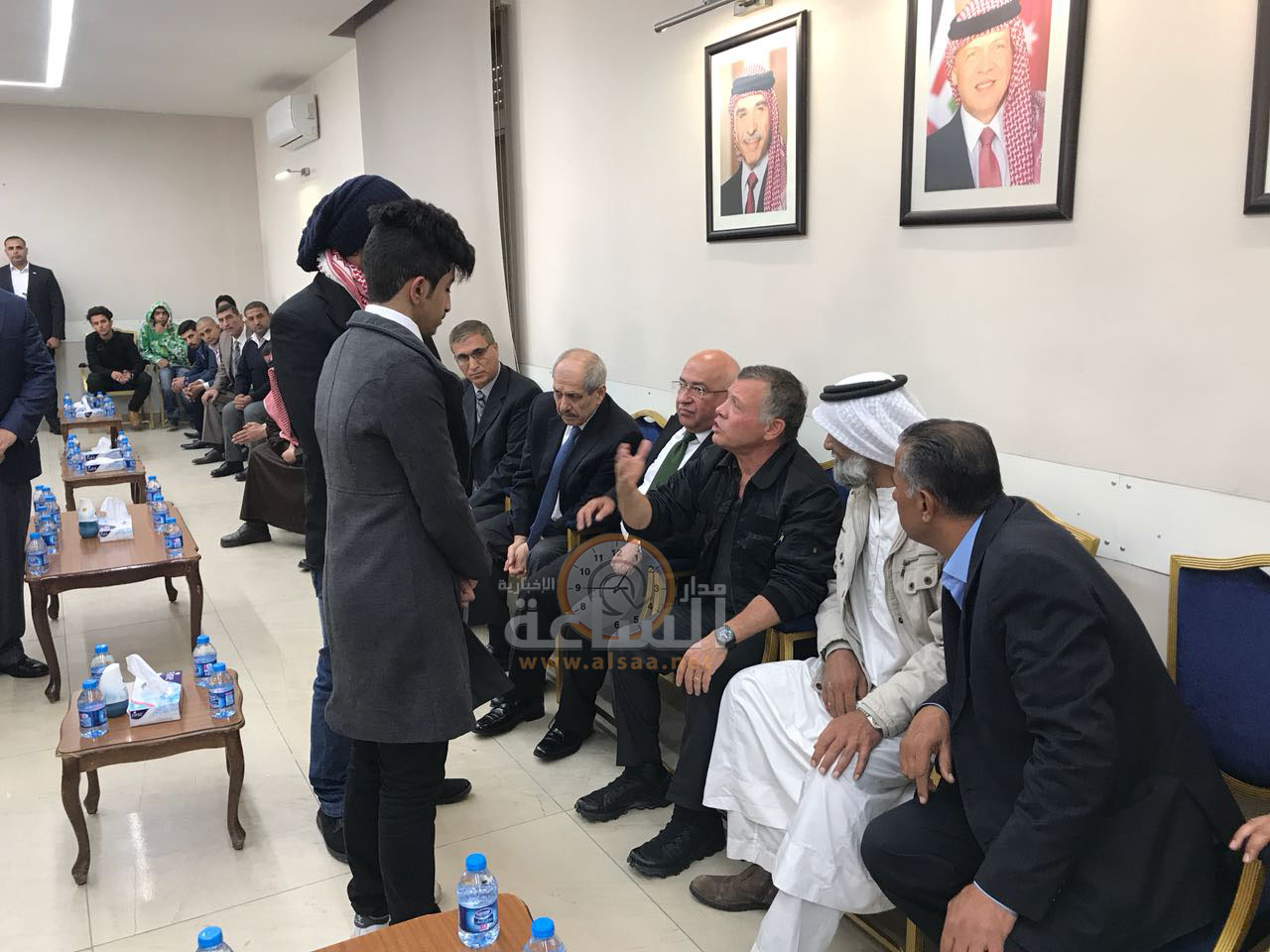 الملك: ابناء هشام المعايطة.. أبنائي (فيديو