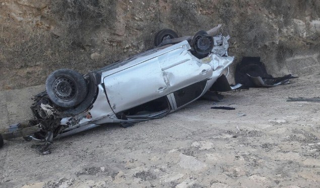 الكرك .. إصابة (7) أشخاص اثر