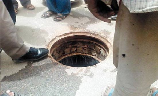 وفاة طفل إثر سقوطه بحفرة امتصاصية