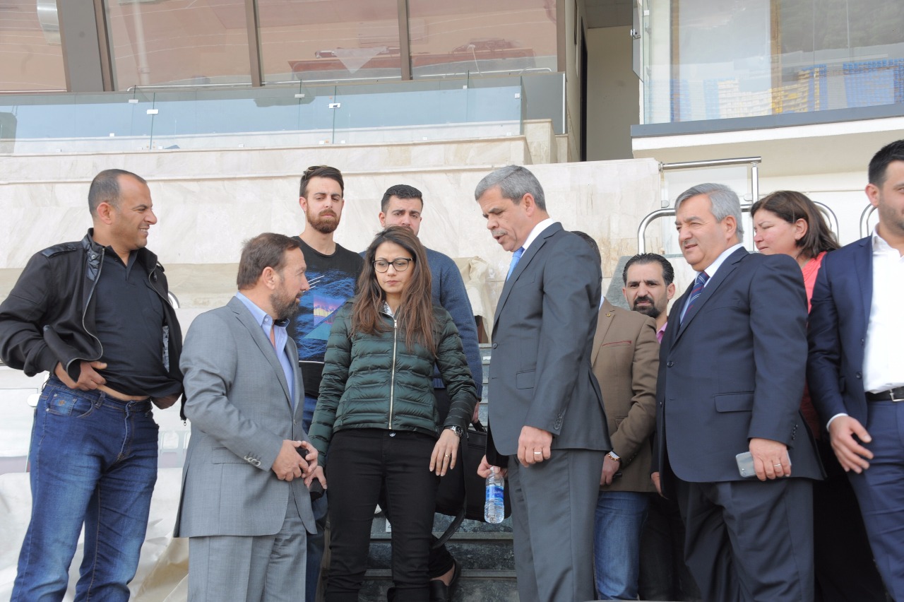 اللجنة المنظمة لكأس اسيا للسيدات تتفقد