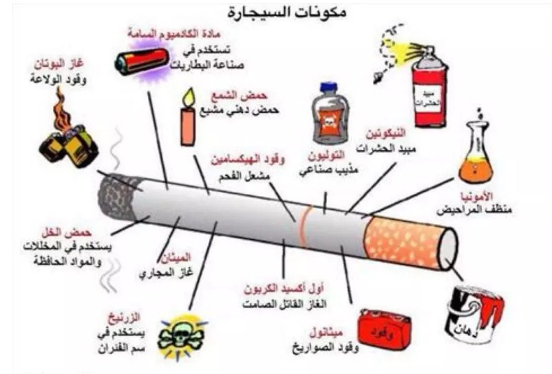 دراسة توضح تراكيز المواد (القاتلة) في
