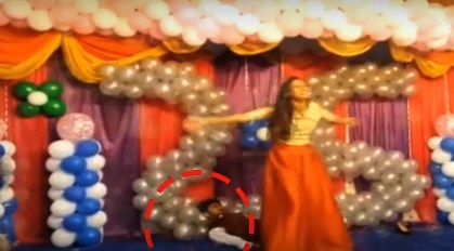 عريس يموت أثناء الرقص مع عروسه