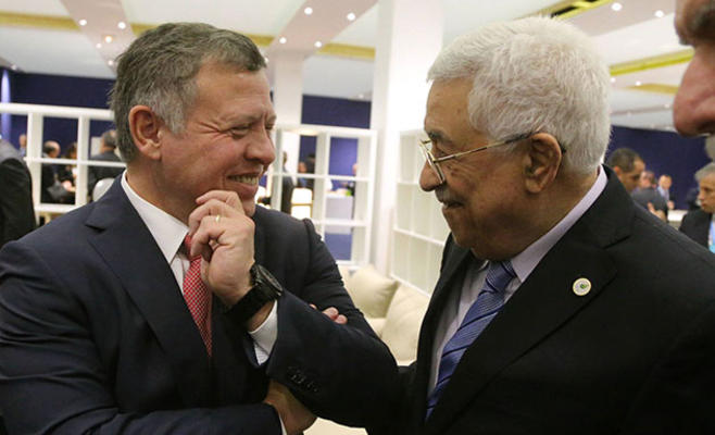 الملك يلتقي عباس غدا